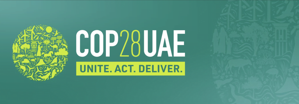 COP 28 UAE banner