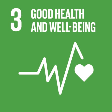 sustainable development goal 3 good health and well-being icon