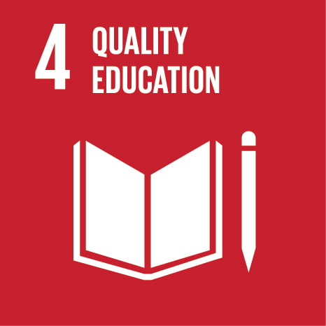 sustainable development goal 4 quality education icon